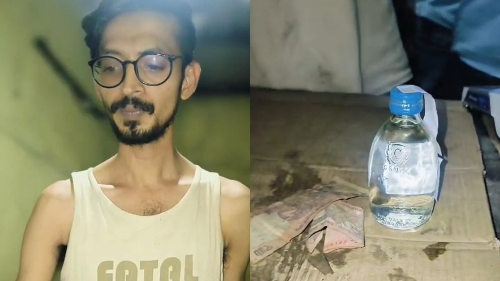 कोरबा में सरकारी शराब दुकान में मिलावट का खुलासा, सेल्समैन का वीडियो वायरल