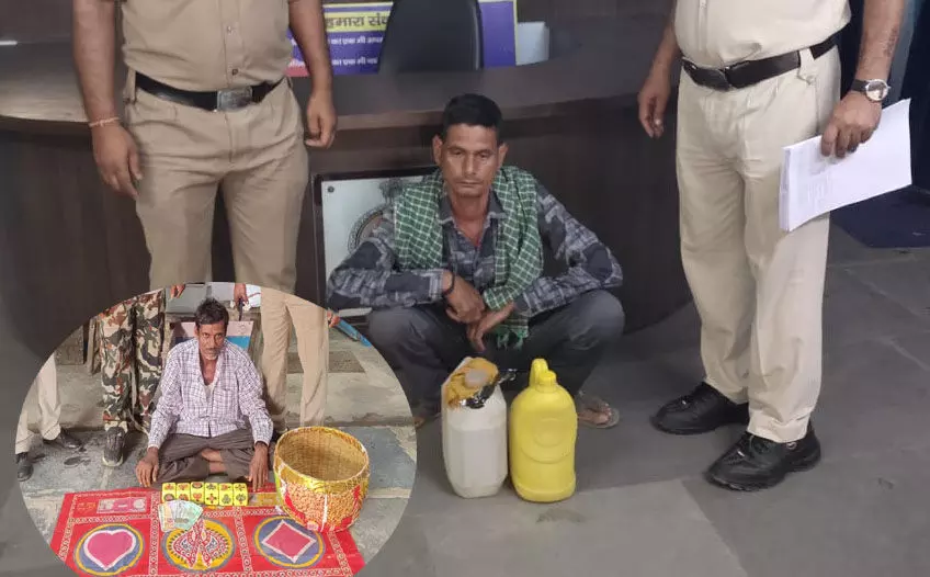 रायगढ़ में अवैध शराब और जुए के खिलाफ पुलिस की ताबड़तोड़ कार्रवाई, 6 गिरफ्तार