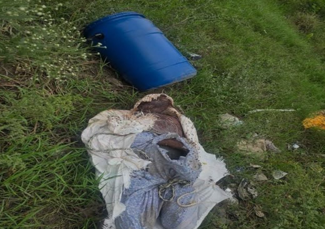 लुधियाना में नीले ड्रम में मिला शव: हाथ-पैर बंधे, हत्या के बाद बोरी में ठूंसकर फेंका गया