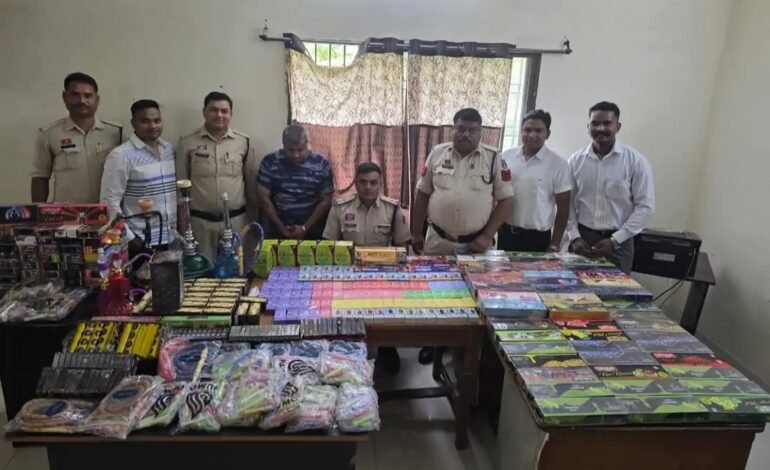 बिलासपुर: हुक्का कारोबार पर पुलिस की बड़ी कार्रवाई, दो व्यापारी गिरफ्तार