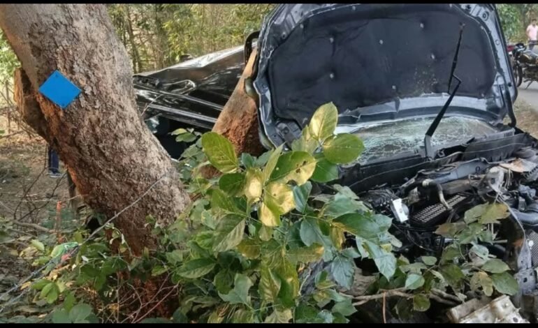 गौरेला-पेंड्रा-मरवाही में भीषण सड़क हादसा: नशे में धुत कार चालक ने बाइक को मारी टक्कर, 4 दोस्तों की मौत