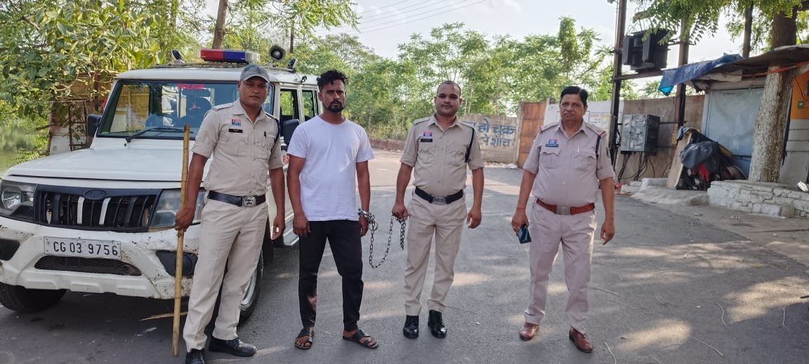 शराब पीने के नाम पर पैसा मांगने वाला आरोपी जावेद खान गिरफ्तार