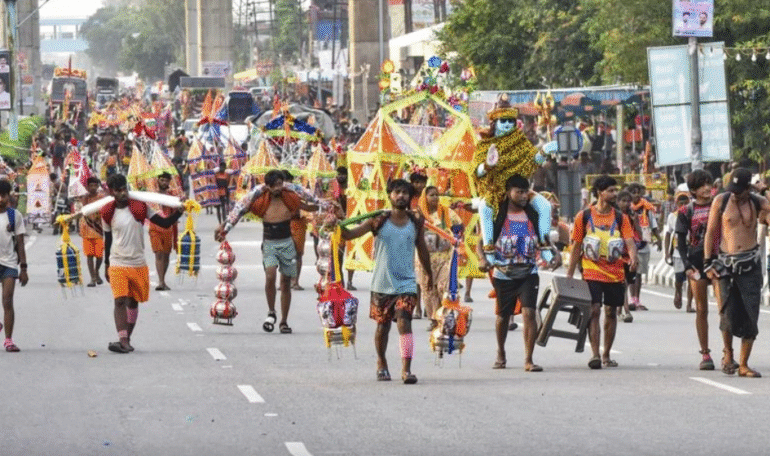 मुजफ्फरनगर में कांवड़ यात्रा मार्ग पर तीन गिरफ्तार: नशीले पदार्थ जब्त
