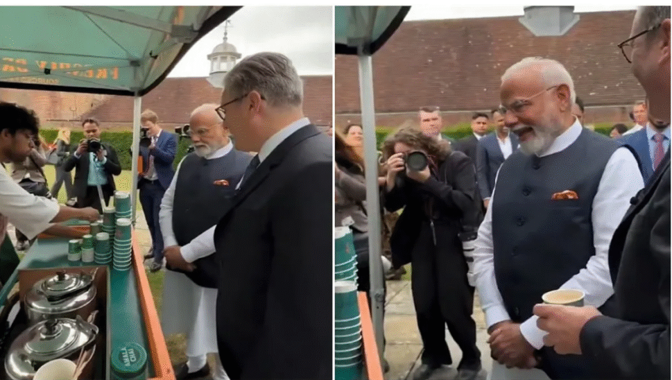 यूके चायवाले से पीएम मोदी की ‘चाय पे चर्चा’