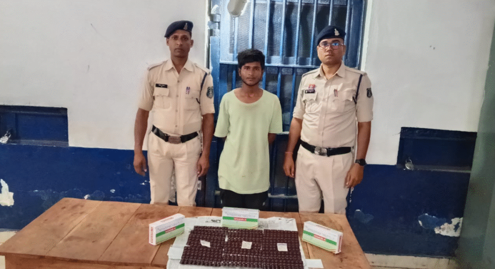 ड्रग्स के खिलाफ अभियान: दुर्ग में 11.530 ग्राम ब्राउन शुगर और 900 नशीली टैबलेट के साथ आरोपी गिरफ्तार