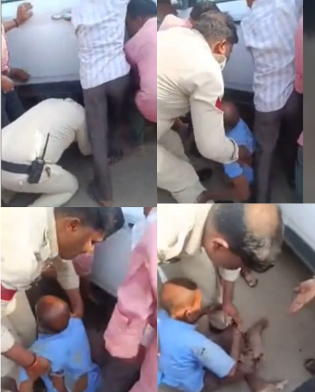 ‘जाको राखे साइंया, मार सके न कोय’: 80 साल के बुजुर्ग को कार ने रौंदा, नीचे से निकले सुरक्षित