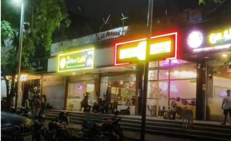 राजधानी में देर रात युवतियों का हंगामा: नालंदा परिसर में मारपीट