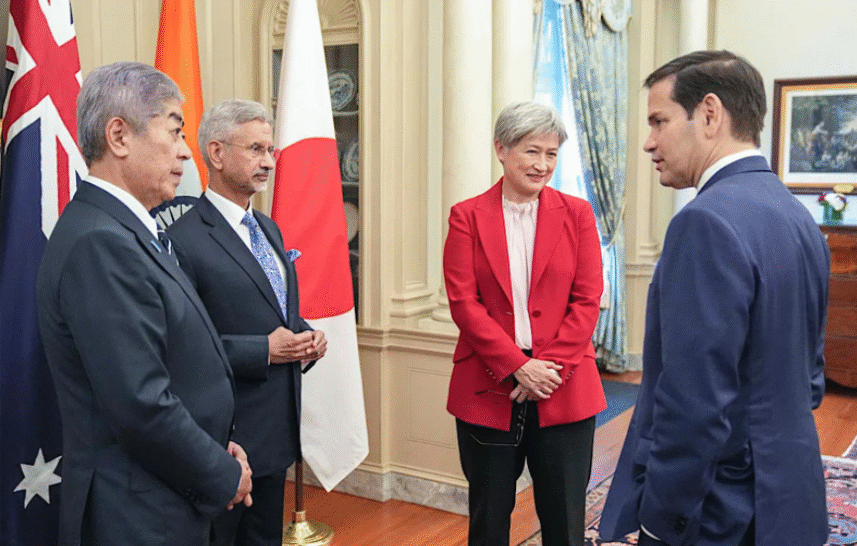 क्वाड ने पहलगाम आतंकी हमले की कड़ी निंदा की, दक्षिण चीन सागर में चीन की हरकतों पर जताई चिंता