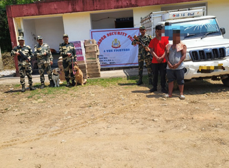 BSF मेघालय ने सीमा सुरक्षा को किया और सख्त; घुसपैठ और तस्करी के खिलाफ बड़ी सफलता