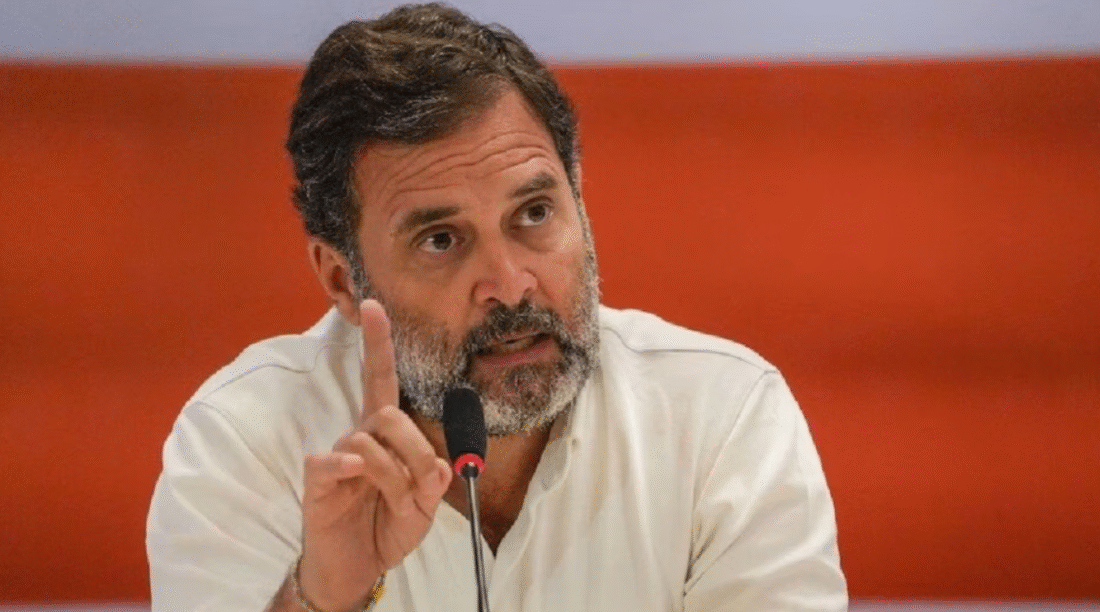 बिहार को बना दिया भारत की क्राइम कैपिटल, खेमका हत्याकांड पर राहुल गांधी का नीतीश सरकार पर हमला