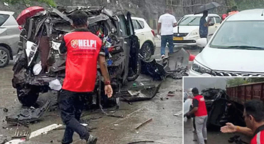 मुंबई-पुणे एक्सप्रेसवे पर बड़ा हादसा