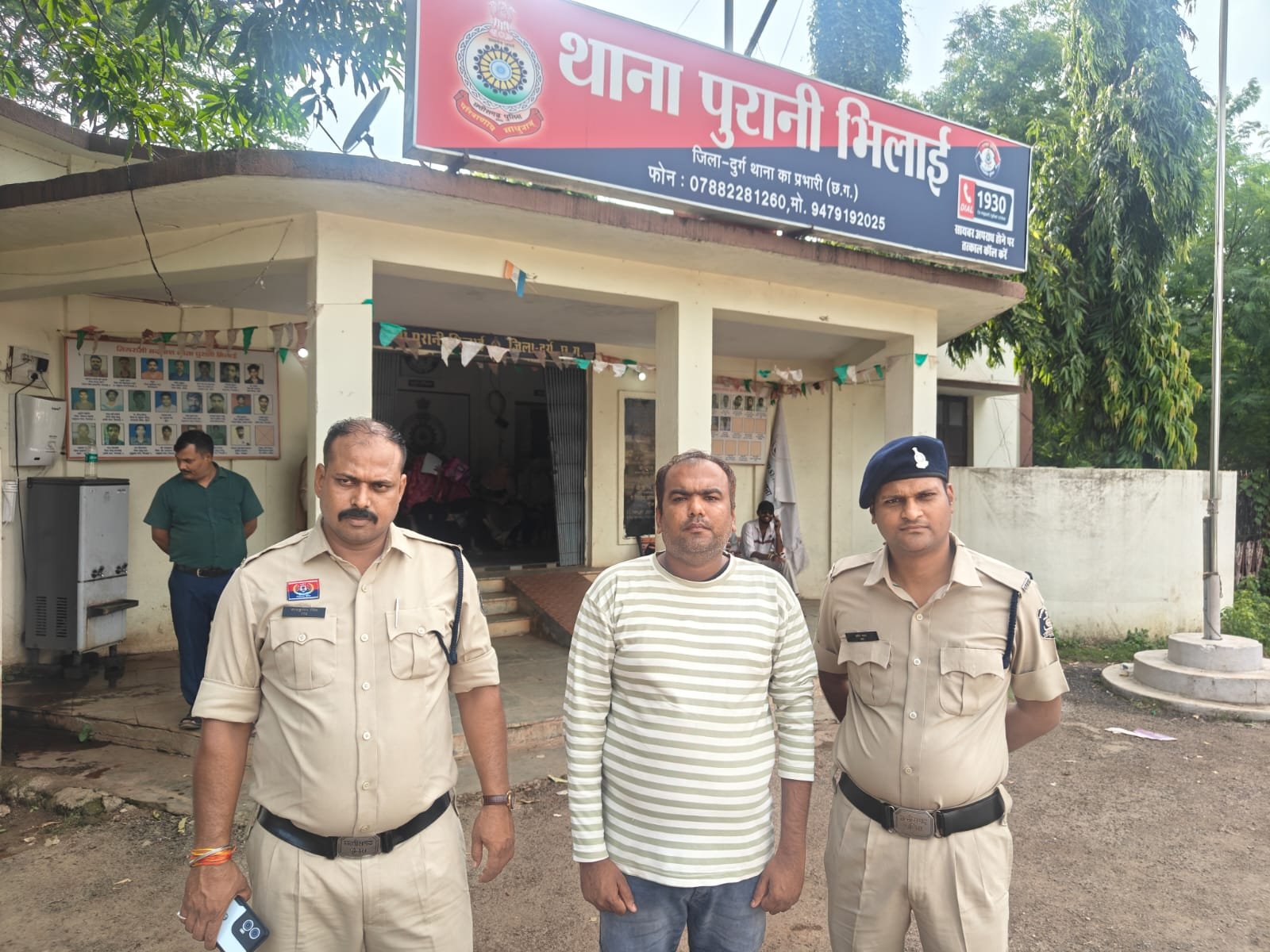 पुरानी भिलाई में आत्महत्या के लिए उकसाने वाला आरोपी गिरफ्तार