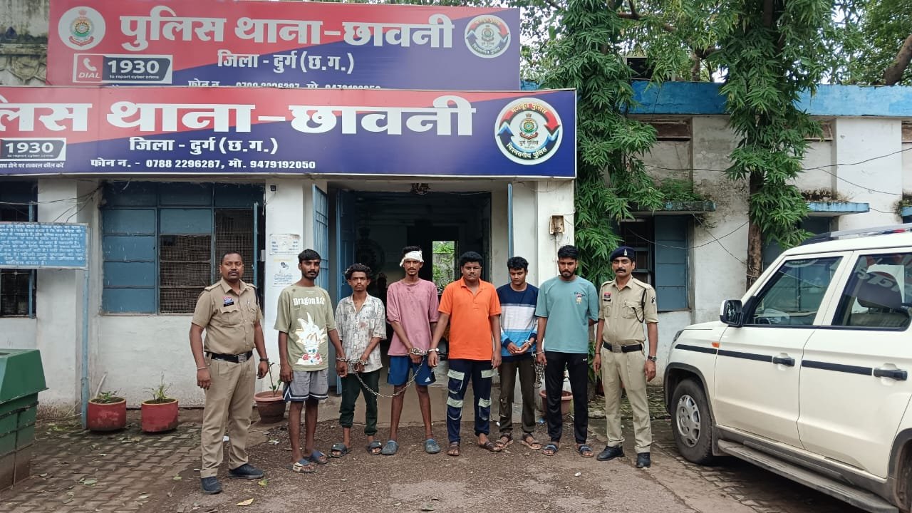 भिलाई में सेलून संचालक पर जानलेवा हमला, तीन आरोपी गिरफ्तार