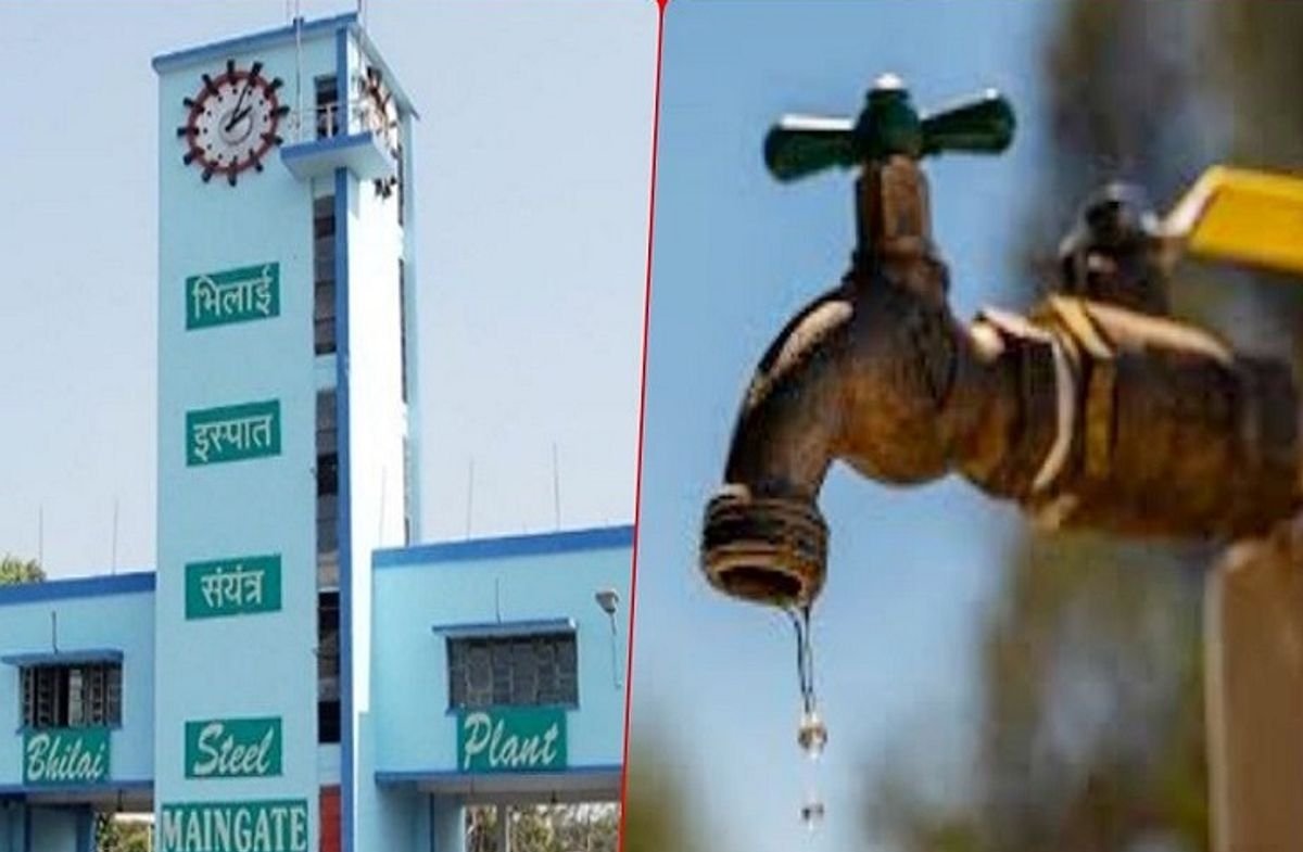 Bhilai Township में जल आपूर्ति पर संकट, मरोदा पंप हाउस में खराबी