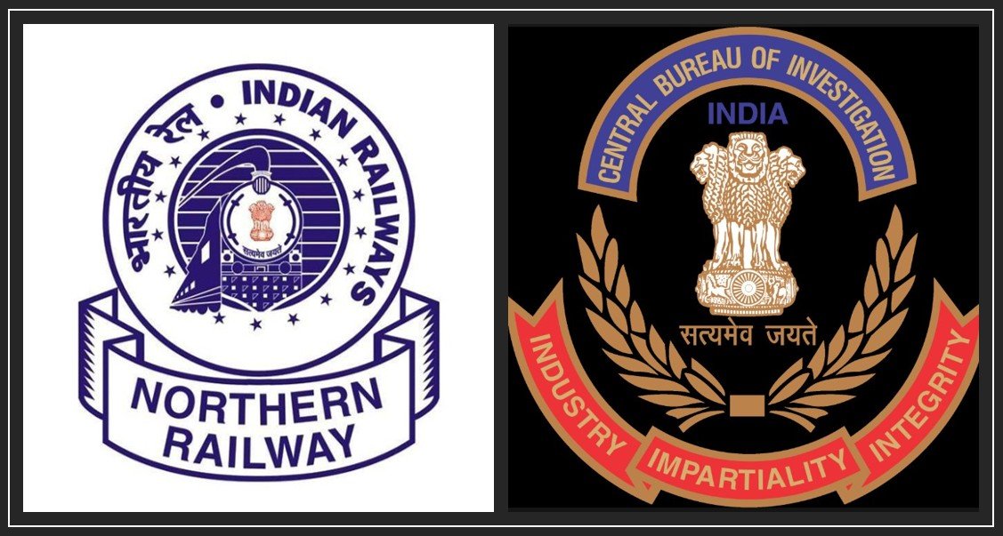 CBI ने उत्तरी रेलवे के सहायक मंडल अभियंता को रिश्वत मामले में रंगे हाथों गिरफ्तार किया
