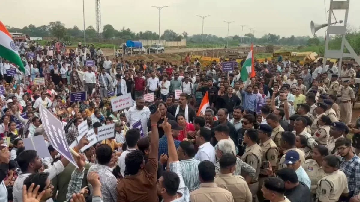 NHM संविदा कर्मियों का विधानसभा घेराव, पुलिस के साथ झूमाझटकी; स्वास्थ्य सेवाएं बाधित