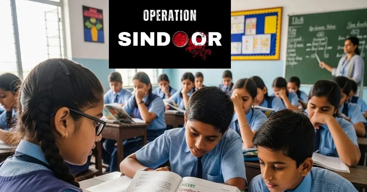 NCERT syllabus में बड़ा बदलाव: अब छात्र पढ़ेंगे ‘ऑपरेशन सिंदूर’, अंतरिक्ष उपलब्धियां और ‘मिशन लाइफ’