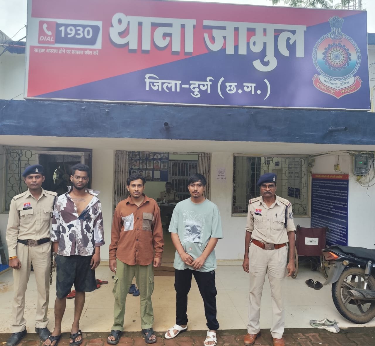 32 एकड़ हाउसिंग बोर्ड भिलाई में हेरोइन तस्करी का भंडाफोड़, जामुल पुलिस ने 3 आरोपियों को दबोचा