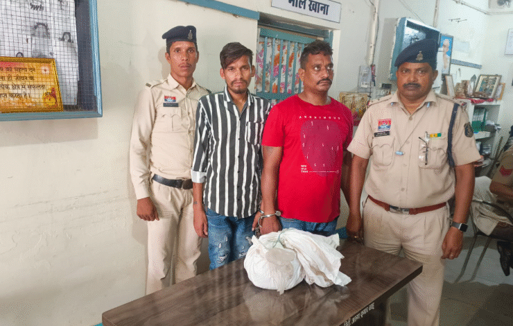 रायपुर में मादक पदार्थ तस्करी पर पुलिस की बड़ी कार्रवाई: दो गिरफ्तार