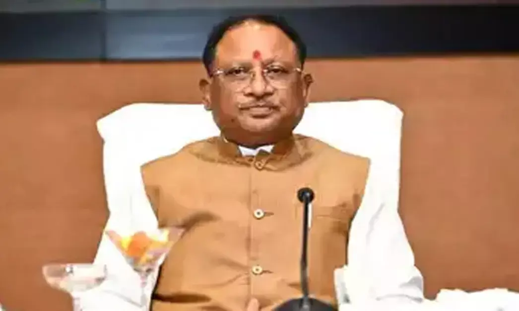 रायपुर में मुख्यमंत्री विष्णुदेव साय ने स्वंतंत्रता दौड़ लगाई