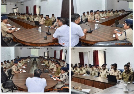 दुर्ग पुलिस की CCITNS पहल: कार्यशाला और प्रशिक्षण