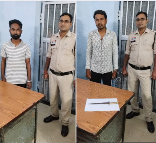 रायपुर: पुरानी बस्ती पुलिस ने नशे और चाकूबाजी के खिलाफ की बड़ी कार्रवाई