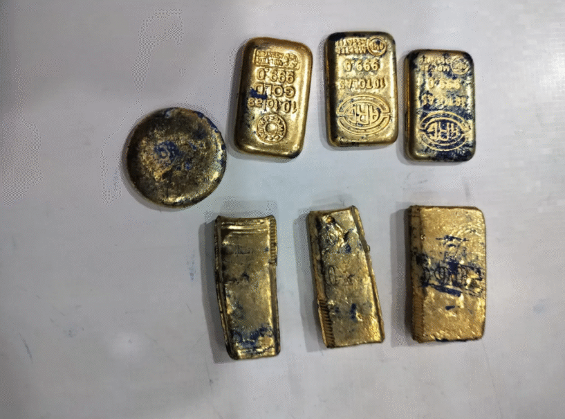 BSF ने भारत-बांग्लादेश सीमा पर 1.05 करोड़ रुपये से अधिक का सोना जब्त किया