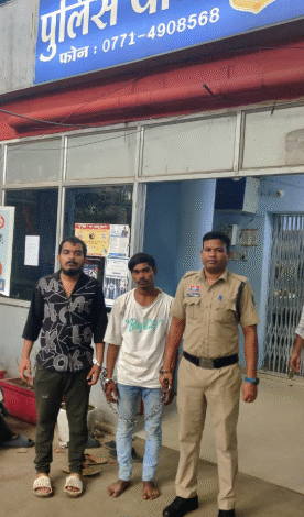 रायपुर में चाकूबाजों पर पुलिस की बड़ी कार्रवाई