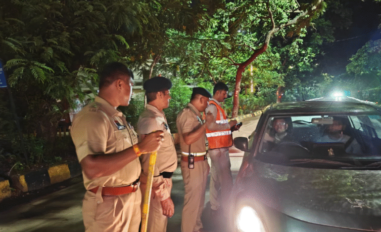 Raipur में Drunk-and-Drive के खिलाफ विशेष अभियान: 22 चालकों पर कार्रवाई