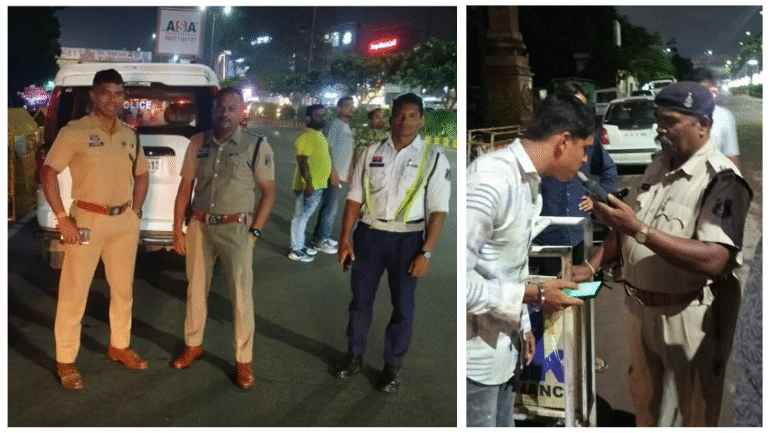 रायपुर पुलिस का Drunk-and-Drive के खिलाफ अभियान