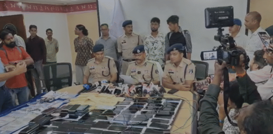 रायपुर में चोर गिरोह पकड़ा गया: महाराष्ट्र के दो चोरों ने फ्लैटों को बनाया निशाना, 6.20 लाख का माल जब्त