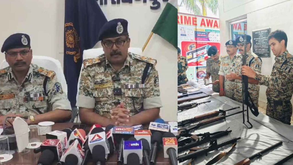 गढ़चिरौली-नारायणपुर सीमा पर सुरक्षाबलों की बड़ी सफलता, मुठभेड़ में 4 माओवादी ढेर