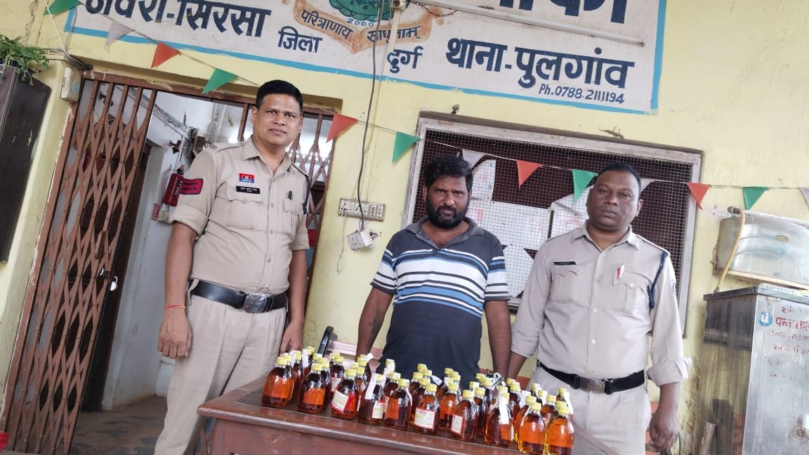 जेवरा सिरसा पुलिस की नशे के कारोबार पर बड़ी चोट: 61 पौवा शराब के साथ एक गिरफ्तार