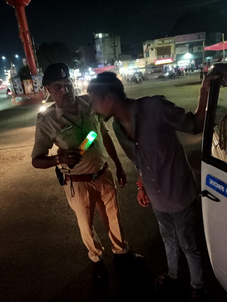 यातायात पुलिस जिला दुर्ग की कार्यवाही