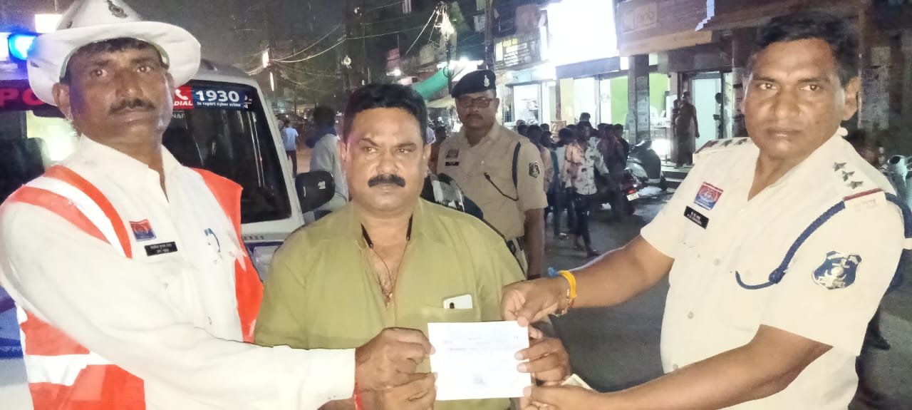 यातायात पुलिस जिला Durg की कार्यवाही