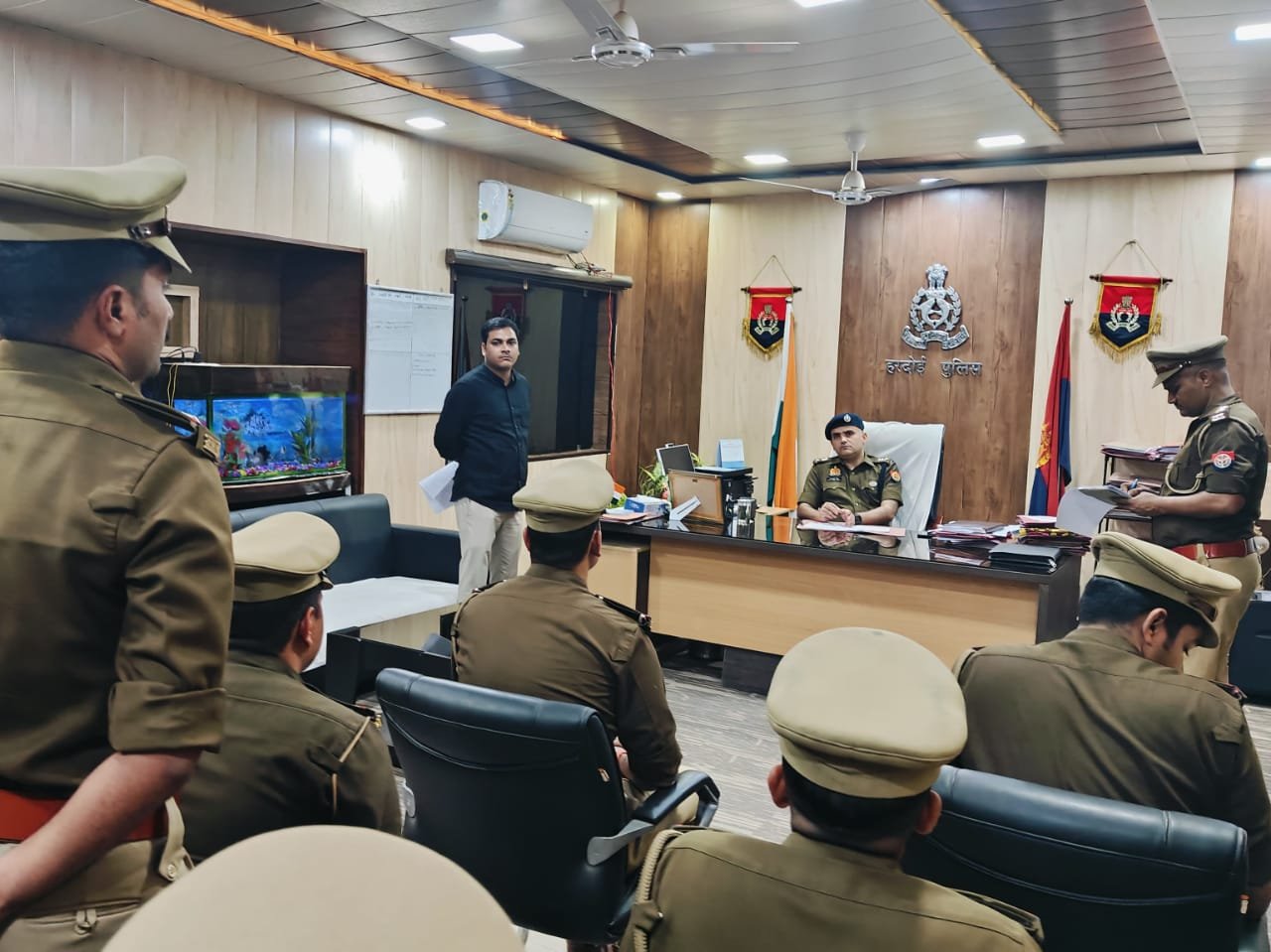 थाना प्रभारी के निलंबन और एसपी को मिली कड़ी कार्रवाई