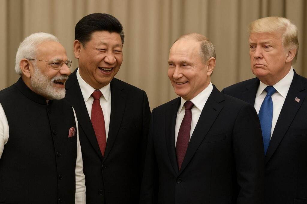 BHARAT चीन और RUSSIA के साथ रणनीतिक संबंधों को मजबूत करता हुआ