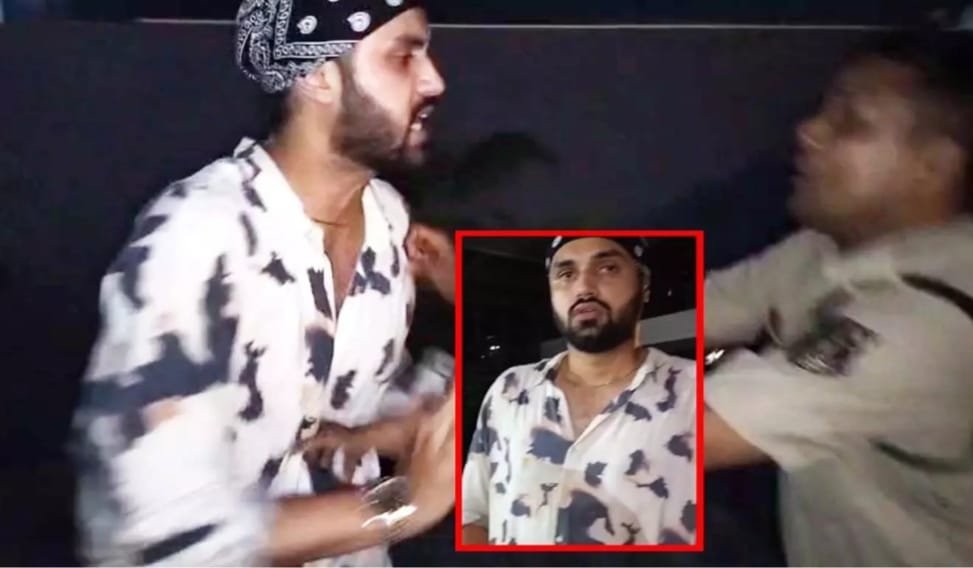 नशे में धुत युवक का Highvoltage Drama, युवती से की छेड़छाड़, Police से हुआ हाथापाई