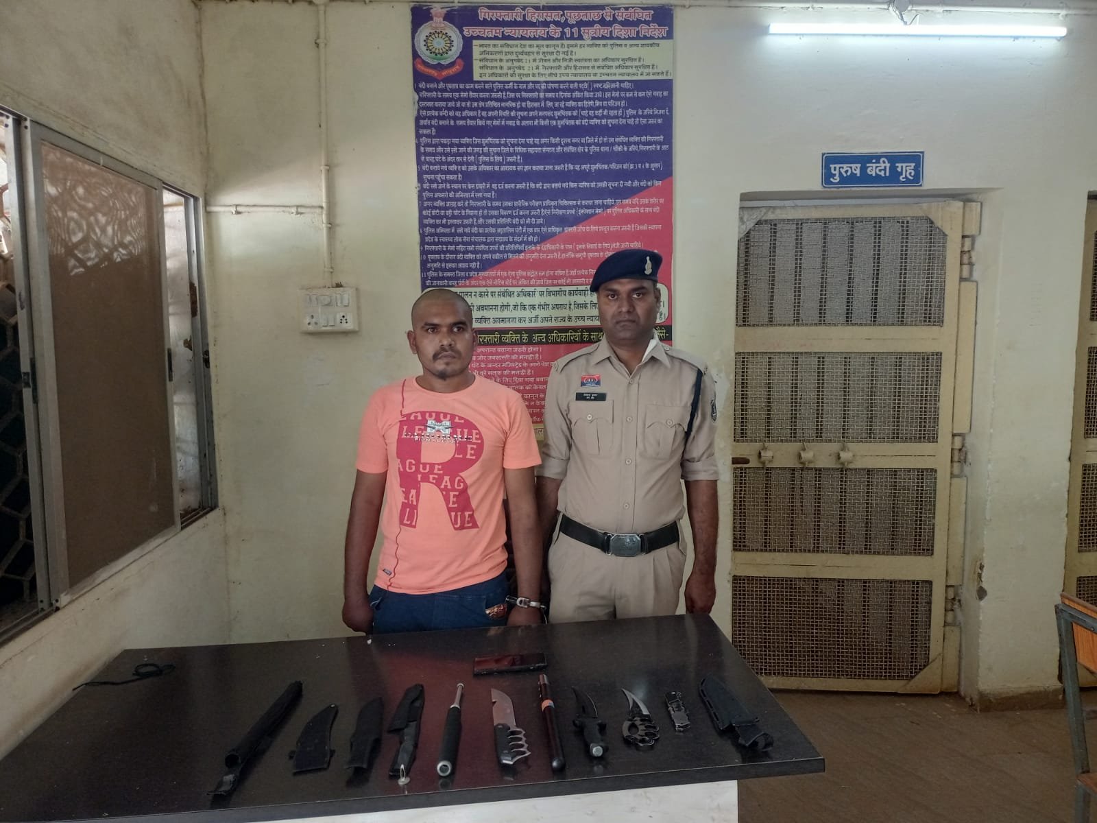 Durg पुलिस की बड़ी कार्रवाई: गुंडागर्दी और दहशत फैलाने वाला आरोपी गिरफ्तार