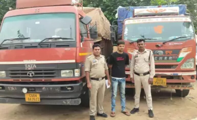 Raipur से वाहन मालिक गिरफ्तार, मवेशी तस्करी करने के लिए Booking में धोखा