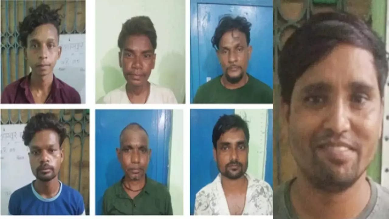 Balodabazar रोहासी सागौन नर्सरी में जुए के अड्डे पर पुलिस छापा, कई जुआरी गिरफ्तार