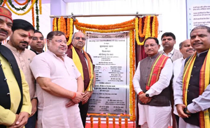 नवा Raipur में ऊर्जा क्षेत्र को नया आयाम: मुख्यमंत्री विष्णु देव साय ने विद्युत कंपनियों के संयुक्त मुख्यालय की आधारशिला रखी