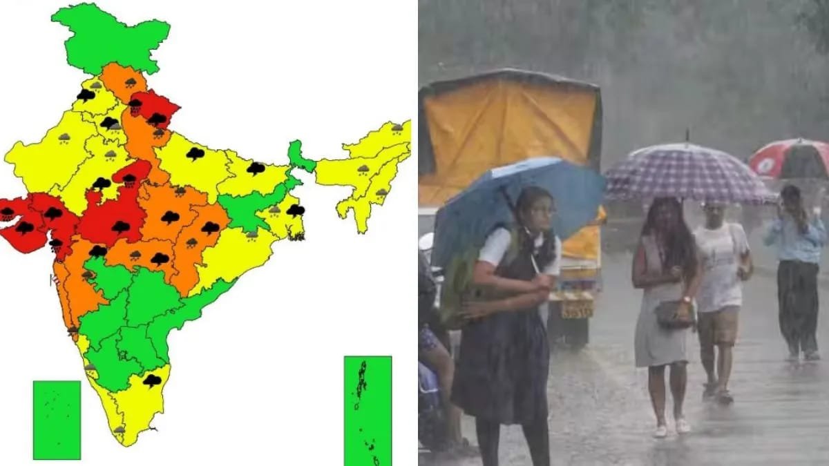 भारतीय मौसम विभाग (IMD) ने इस सप्ताह छत्तीसगढ़, हिमाचल प्रदेश, उत्तराखंड, ओडिशा, गुजरात और मध्य महाराष्ट्र के लिए रेड Alert जारी किया है