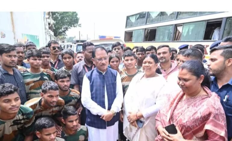Raipur में 26 अग्निवीर को CM विष्णुदेव साय से मुलाकात का रोमांचक अनुभव