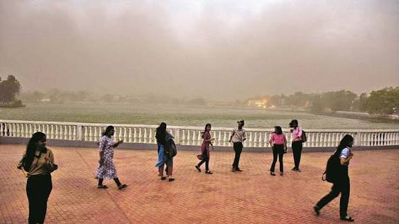 Raipur में अधिकतम तापमान 33.5 डिग्री सेल्सियस, पेंड्रा रोड में न्यूनतम 22.4 डिग्री सेल्सियस दर्ज