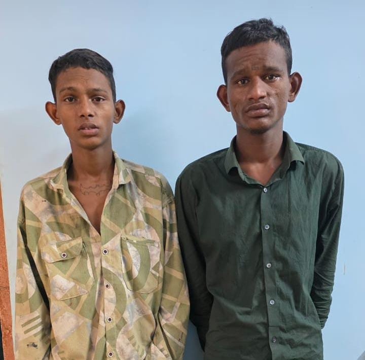 लखौली  Jewellery shop चोरी का खुलासा: दो आरोपी गिरफ्तार, चोरी की बाइक बरामद