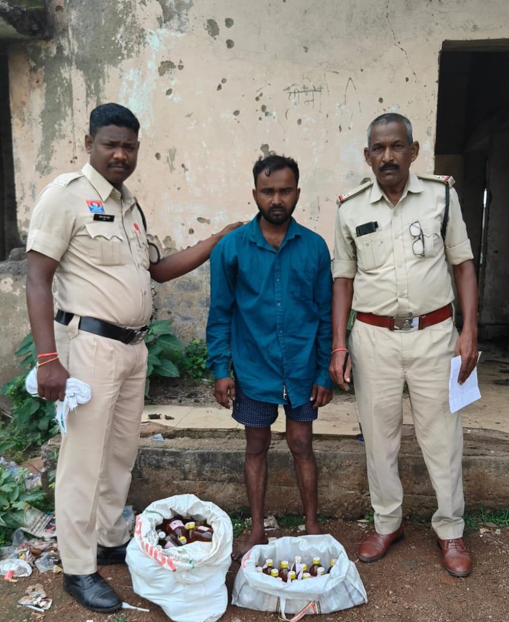 Raipur में अवैध शराब के खिलाफ पुलिस की बड़ी कार्रवाई