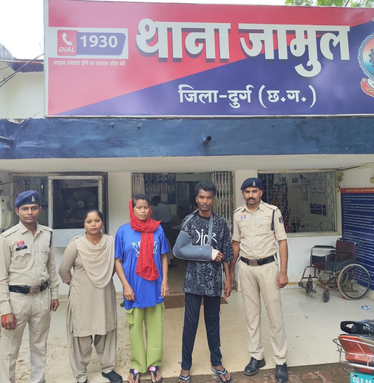 Durg:चोरी के मामले में दो आरोपी गिरफ्तार, 5.5 लाख के जेवरात बरामद