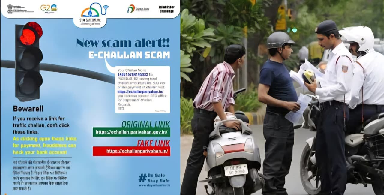 रायपुर: E-Challan Scam से सावधान, फर्जी Link और APK Download न करें – पुलिस की चेतावनी