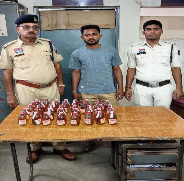 Raipur में अवैध शराब तस्करी पर पुलिस की बड़ी कार्रवाई